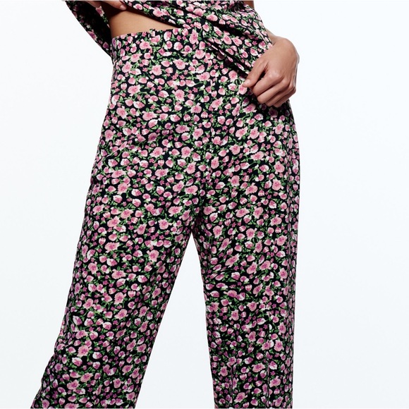 Zara Floral Trouser - Picture 2 of 6